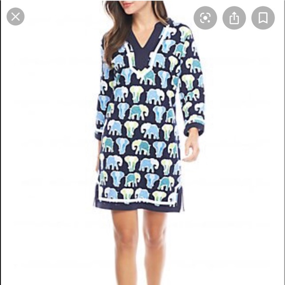 crown & ivy Dresses & Skirts - CROWN & IVY TUNIC ELEPHANT DRESS